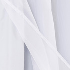 Cortina Blackout PVC e Voil Color Branca 2,00x1,30m Inspire