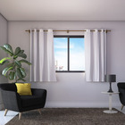 Cortina Blackout PVC e Voil Color Branca 2,80x1,50m