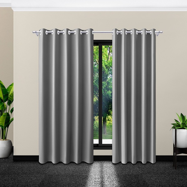 Cortina Blackout Pvc Grafite 2,30m X 2,80m Hollywood