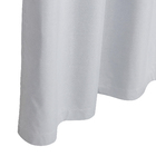 Cortina Blackout Rubi Ilhós Branco 5,4x2,6m 2 Folhas Bella Janela