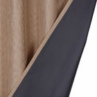 Cortina Blackout Rústica Marrom 1,40x1,80m 1 Folha Marka Têxtil