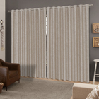 Cortina Blackout Rústico Bege 5,40x2,60m Inspire