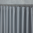 Cortina Blackout Tecido 4,00x2,30 Para Trilho Suíço Gelo