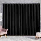 Cortina Blackout Tecido 4,00x2,30 Para Trilho Suíço Preto