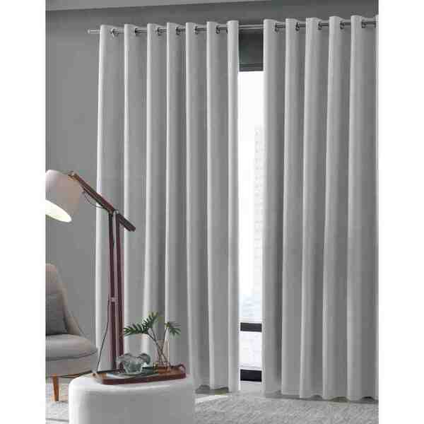 Cortina Blackout Tecido 5 40 X 2 50 Linen Areia Bella Janela