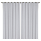 Cortina Blackout Uni Rubi Branca 3,60x2,50m 2 Folhas Inspire