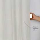 Cortina Blackout Vitale Marfim 4,00x2,50m Belchior