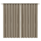 Cortina Blackout Vitale Marrom 4,00x2,50m 2 Folhas Belchior