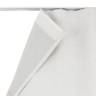 Cortina Blackout Zeus Rodizio Deslizante Poliéster e Linho Branco 2,60x2,30m 2 Folhas Vestis