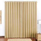 Cortina Blecaute De Tecido 4m X 2,80m Para Varão Simples Avelã