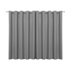 Cortina Blecaute De Tecido Cinza 2,70m X 1,80m 75% De Corta L