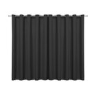 Cortina Blecaute De Tecido Preta 2,70m X 1,80m 95% De Corta L