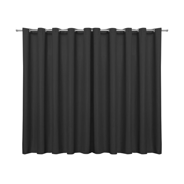 Cortina Blecaute De Tecido Preta 2,70m X 1,80m 95% De Corta L