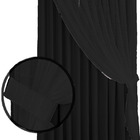 Cortina Blecaute Para Sala E Quarto Jade 7,00 X 2,90 Preto