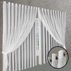 Cortina Blecaute Para Sala E Quarto Jade 7,30 X 2,80 Branco