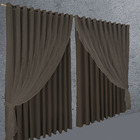 Cortina Blecaute Para Sala E Quarto Jade 7,80 X 2,70 Marrom