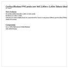 Cortina Blecaute Tabaco Com Voil 2,80m X 1,60m Ideal Para Var