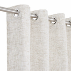 Cortina Brisa com Forro Bege 2,60x1,80m 2 Folhas Belchior