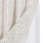 Cortina Brisa Ilhós Linho Bege 1,7x2,6m 2 Folhas Belchior