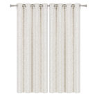 Cortina Brisa Ilhós Linho Bege 1,7x2,6m 2 Folhas Belchior