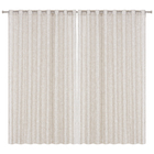 Cortina Brisa Marrom 4,50x2,30m 2 Folhas Inspire