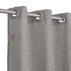 Cortina Bruges Bege 4,00x2,60m 2 Folhas Beca Decor