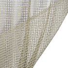 Cortina Búzios Ilhós Marrom 2,10x2,50m 1 Folhas Bella Janela