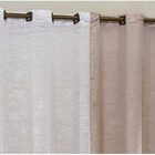 Cortina Celeste 2 60m X 1 60m Cetim Amassadinho - Avelã