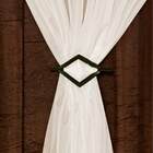 Cortina Cetim Voil Com Presilhas Cecília Para Sala Quarto 3 0