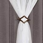 Cortina Cetim Voil Com Presilhas Cecília Para Sala Quarto 3 0