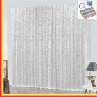 Cortina Charme Em Renda Com Voal 2 00 X 1 70 Para Trilho Comu