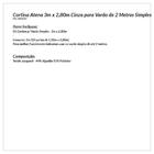 Cortina Cinza Tecido Jacquard Para Sala Ou Quarto 3m X 2,80m