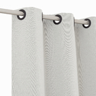 Cortina Com Blackout Ares Vestis Ilhós 2 Folhas 1,30X1,70m Bege