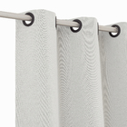 Cortina Com Blackout Ares Vestis Ilhós 2 Folhas 2,70x2,60m Bege