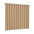 Cortina Com Ilhós Blackout Tecido 260x300 Bege Adomes