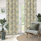 Cortina Corta Luz Aleida Jacquard Bege 2,80x1,40m Inspire
