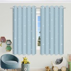 Cortina Corta-luz Azul 1,80m X 2,70m Estampado Infantil