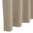 Cortina Corta Luz Bege Escura 2,60x1,70m Beca Decor