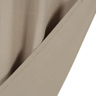 Cortina Corta Luz Bege Escura 2,60x1,70m Beca Decor