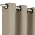 Cortina Corta Luz Bege Escura 2,60x2,30m Beca Decor
