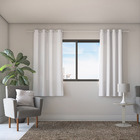 Cortina Corta Luz Poliéster Branca 2,60x1,70m