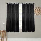 Cortina Corta Luz Tecido Jacquard 170x280 Metros Casa Dona