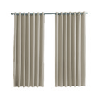 Cortina Corta Luz Veludo Areia 3,60x2,54m Inspire