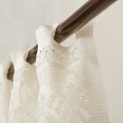 Cortina Cozinha Renda Valencia Estampada 2,00mx1,50mx30cm