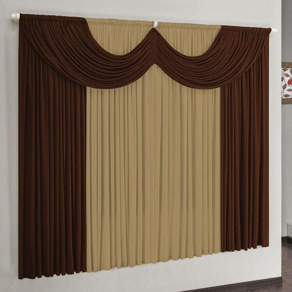 Cortina Dakar Varão Simples Malha Gel 2,00m X 1,70m - Tabaco