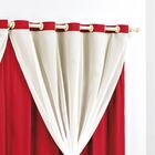 Cortina Dani Para Varão Tecido Malha E Voal 3,00m X 2,80m Ver