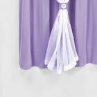 Cortina Dani Para Varão Tecido Malha E Voal 4,00 Metros X 2,8