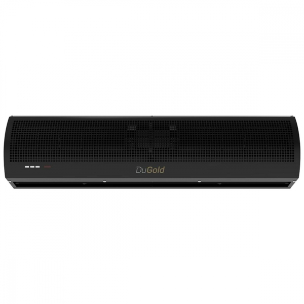 Cortina De Ar Dugold 1,50m Com Controle Preto Dg-3015f/yp 220v
