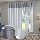 Cortina De Blackout De Tecido C/ Jacquard 2 70x2 50m Austria