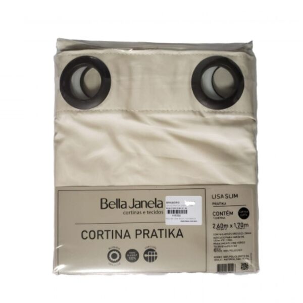 Cortina De Blackout E Voil 2 60m X 1 70m Pratika Lisa Bella J
